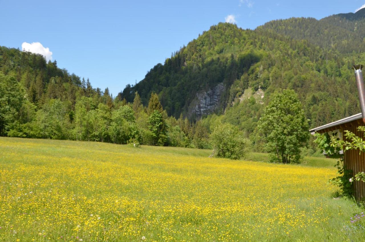 Heustubn Ferienwohnungen Unken Exteriör bild